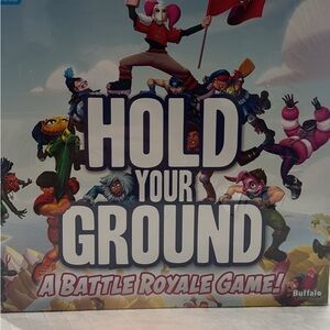 Hold Your Ground Board Game - Colorful Battle Royale Edition